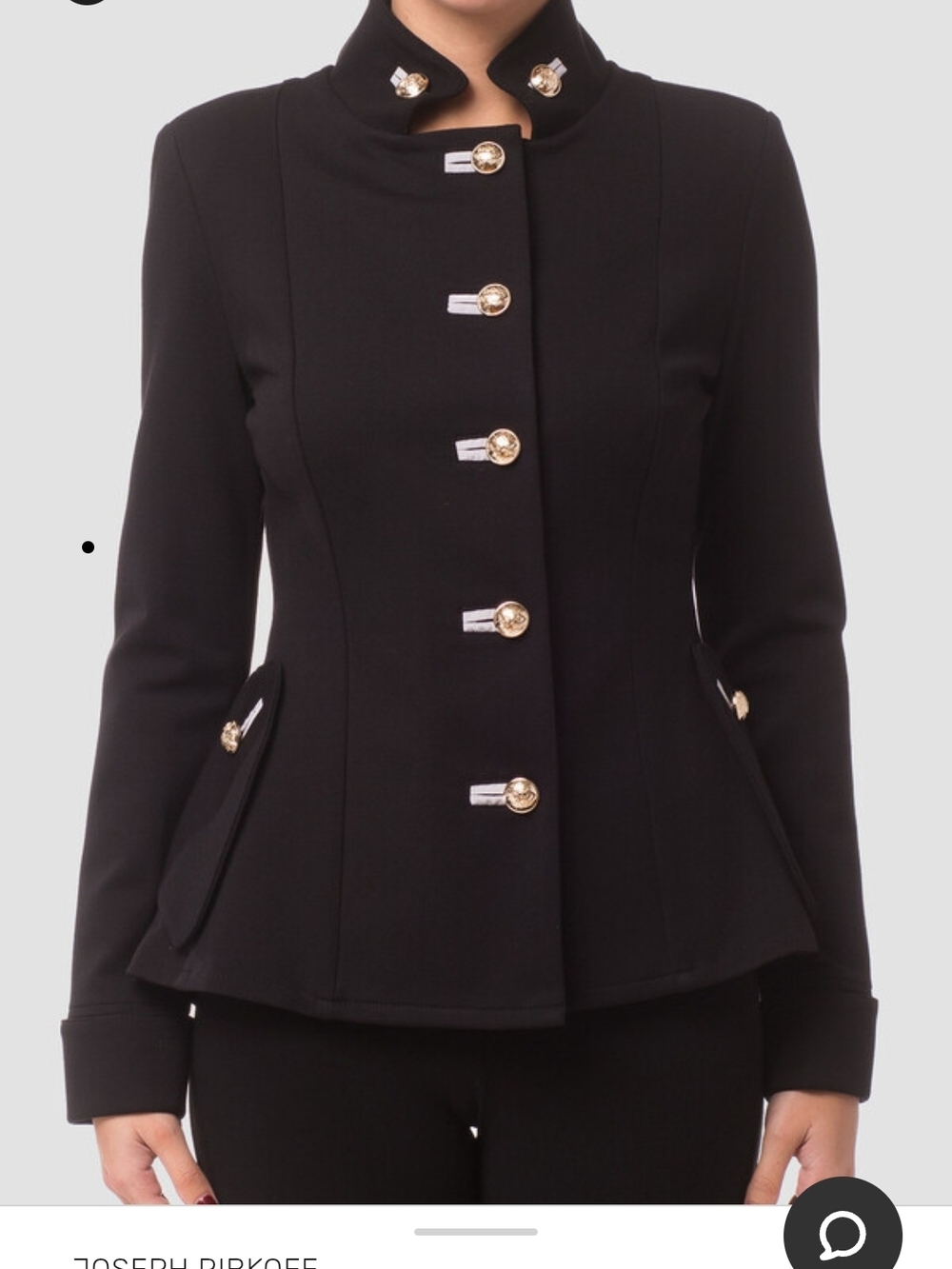 Joseph Ribkoff Women's Jacket with Gold Buttons